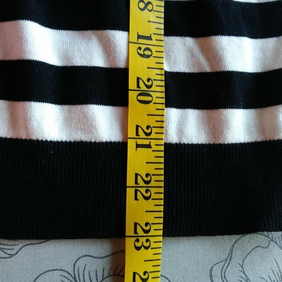 TALBOTS Ruffles & Stripes Sweater - Picture 13 of 14